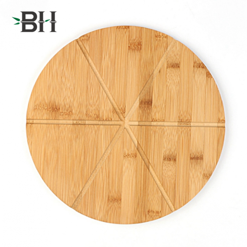 Bamboo Pizza Board Round