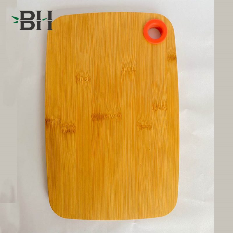Bamboo Cutting Board with Silicone Ring
