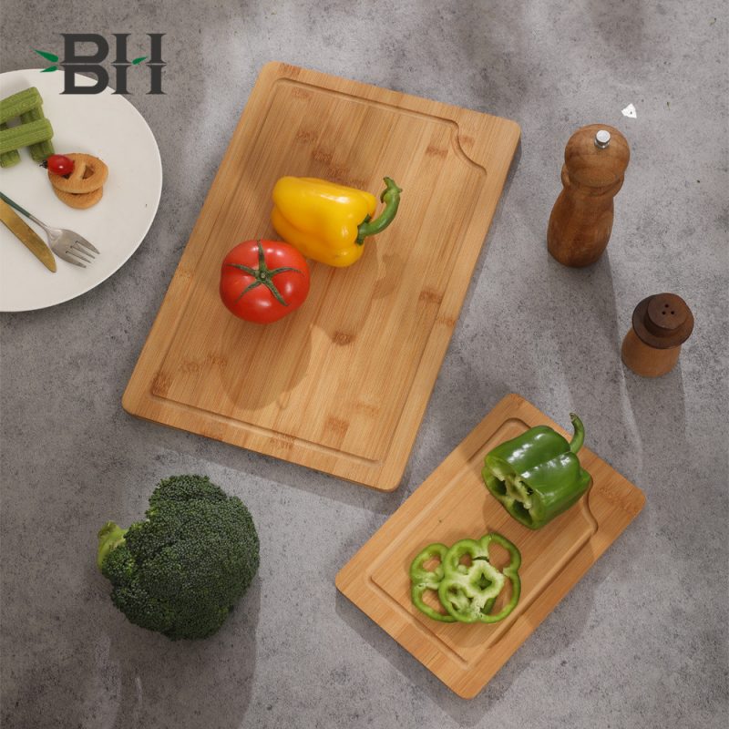 Bamboo Chopping Board Set