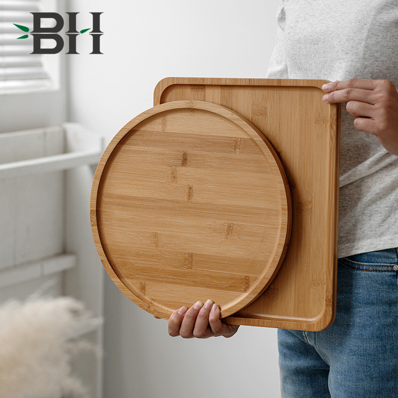 Bamboo Serving Plates
