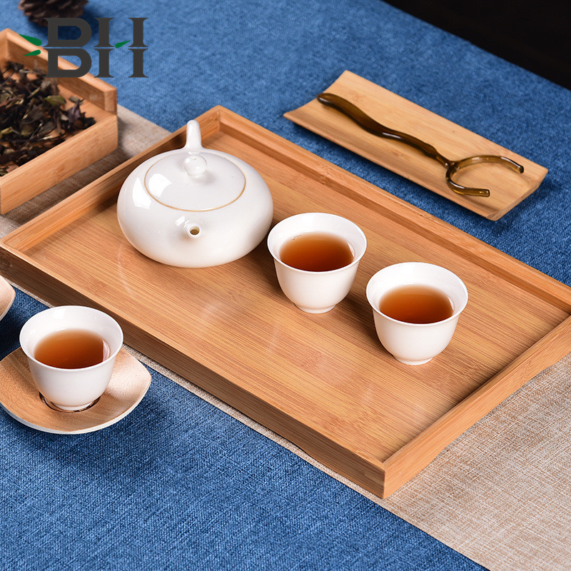 Bamboo Serving Tray Breakfast Tray